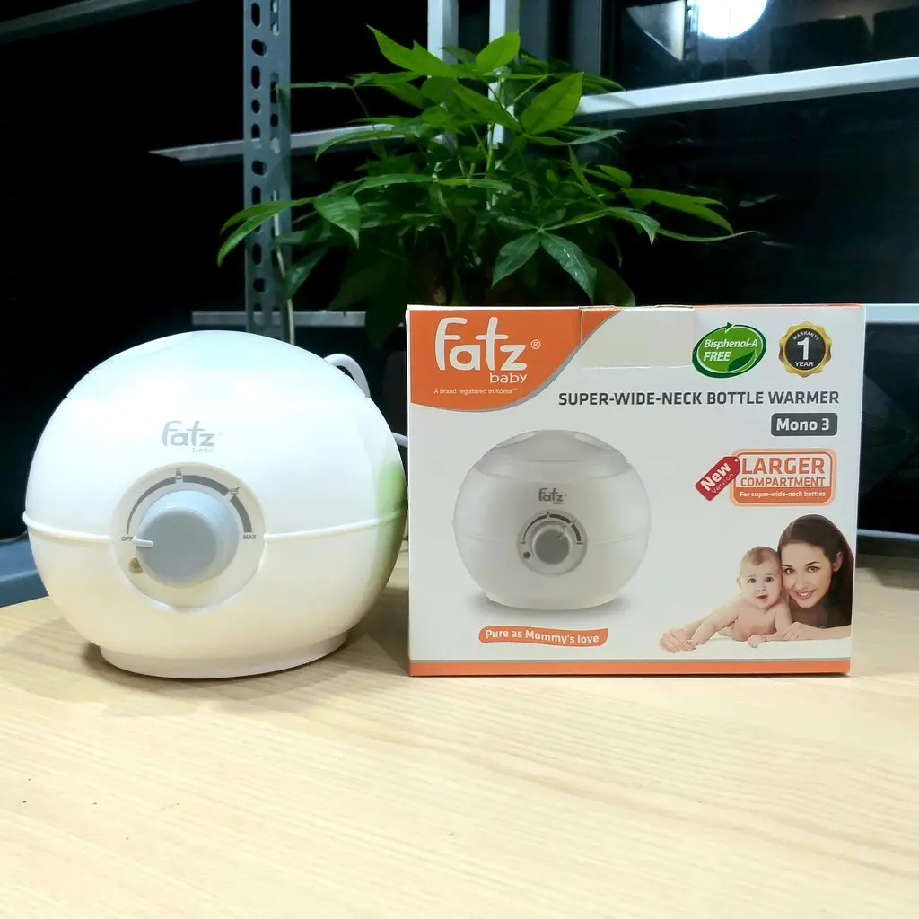 Máy hâm sữa Fatzbaby cho bình cổ siêu rộng Mono 3 – FB3027SL