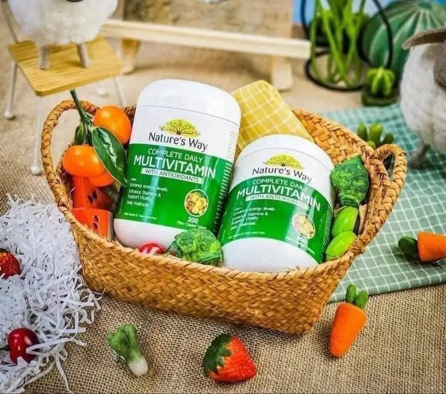 Vitamin tổng hợp &  tảo xoắn Nature's Way