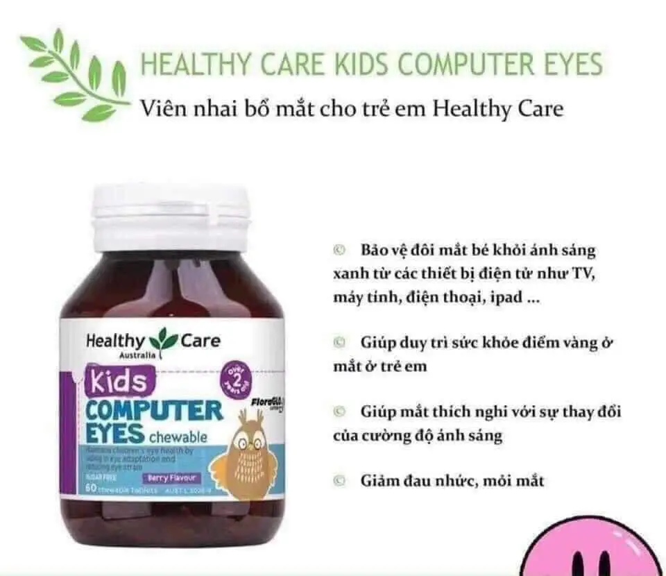 Viên nhai bổ mắt  Healthy Care