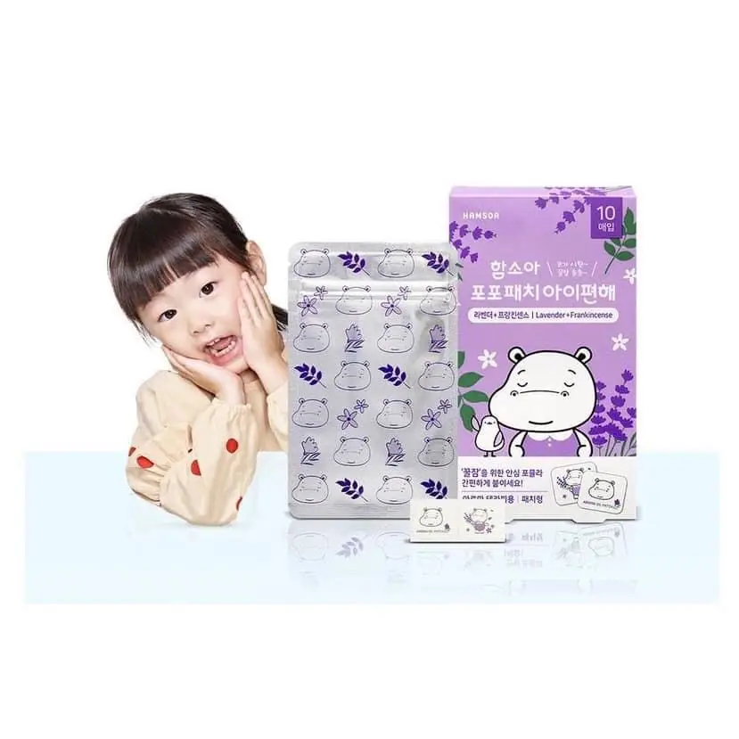 Miếng dán thông mũi  Hamsoa (hương Lavender)