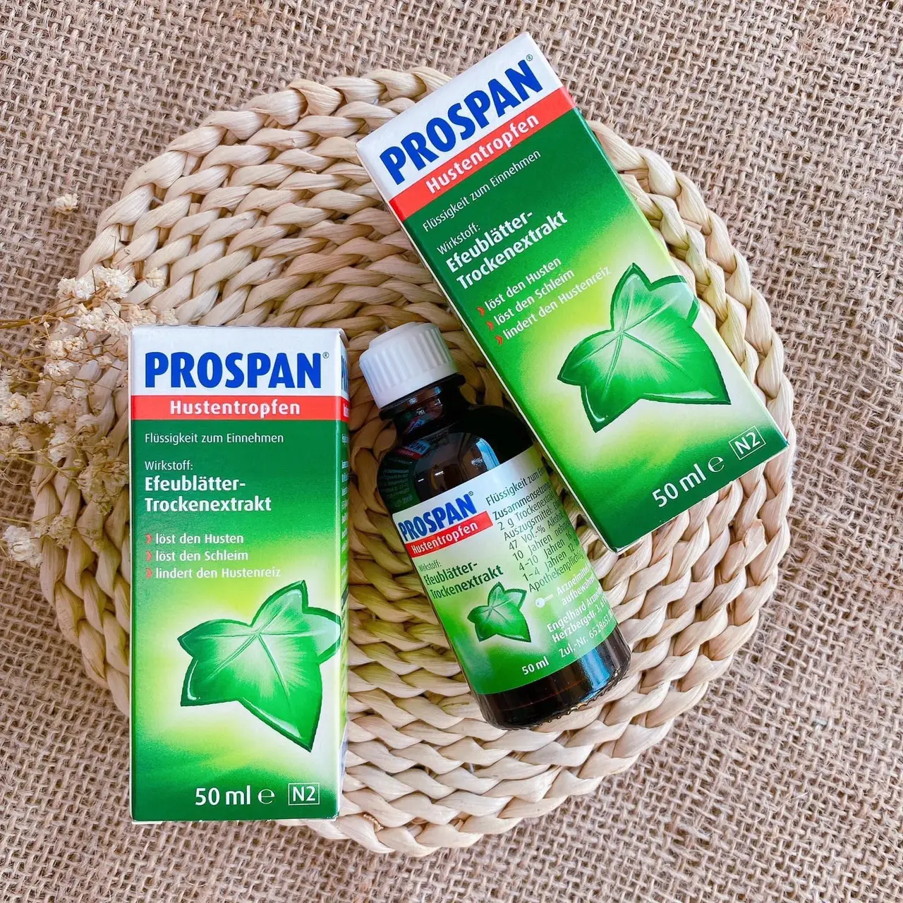 Tinh chất ho Prospan Đức 50ml