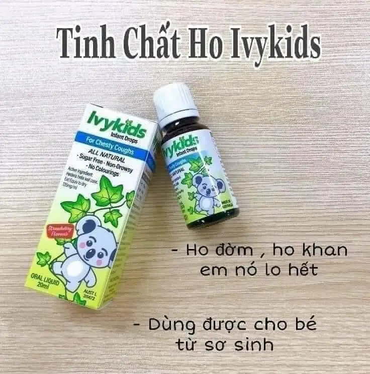 Tinh chất ho Ivy Kids