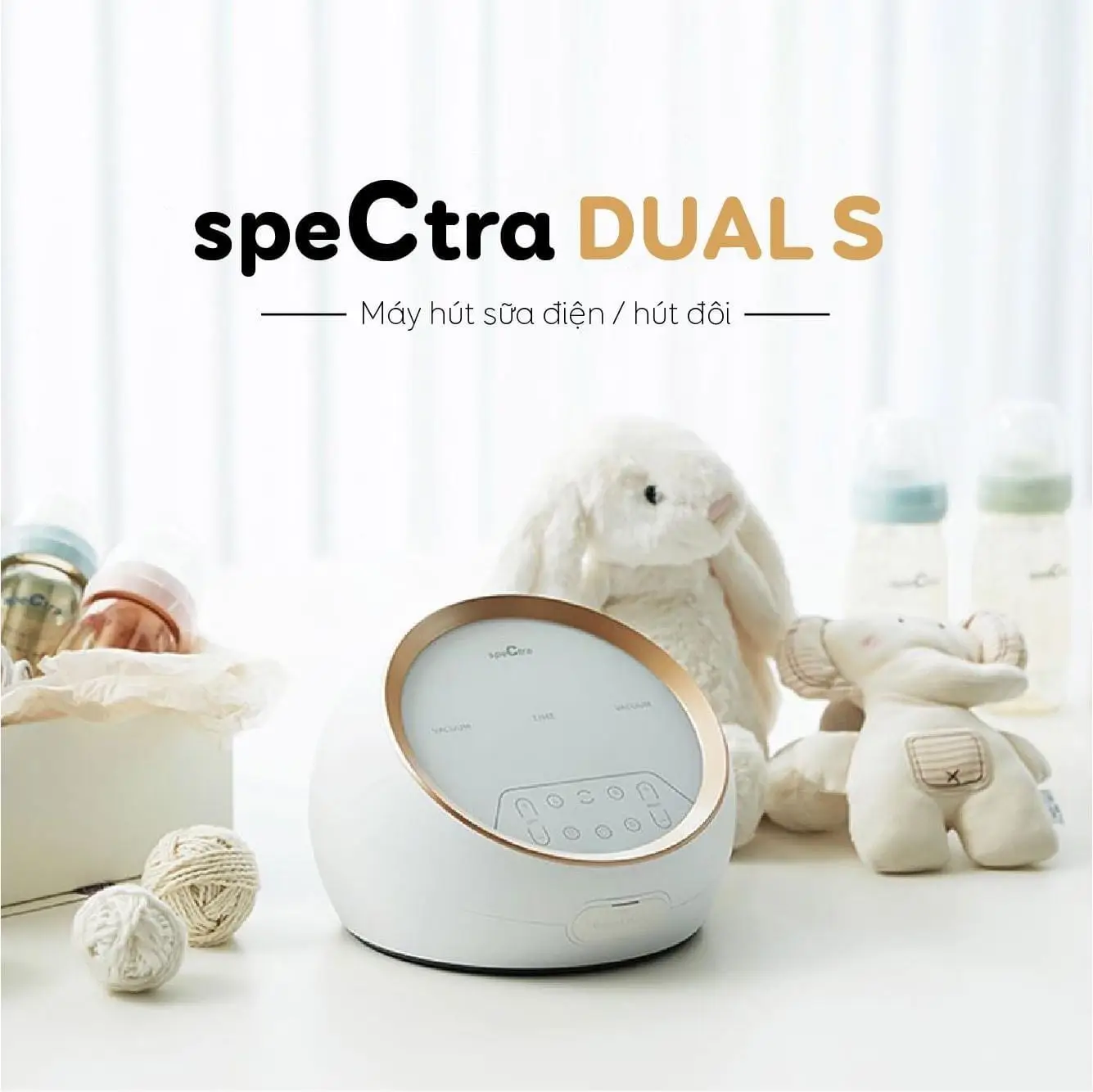 Máy hút sữa điện đôi Spectra Dual S